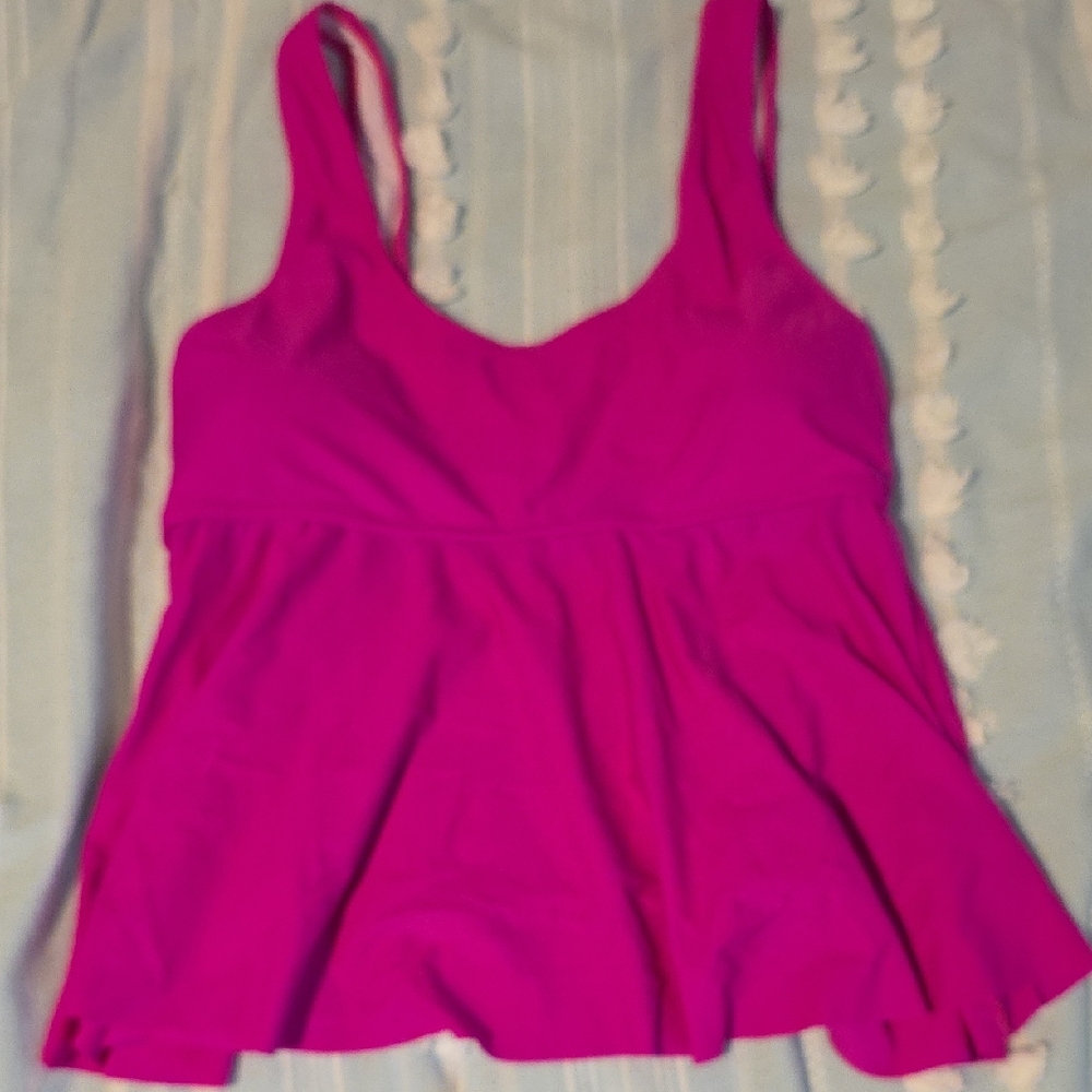 Women's Pink Tankini Top